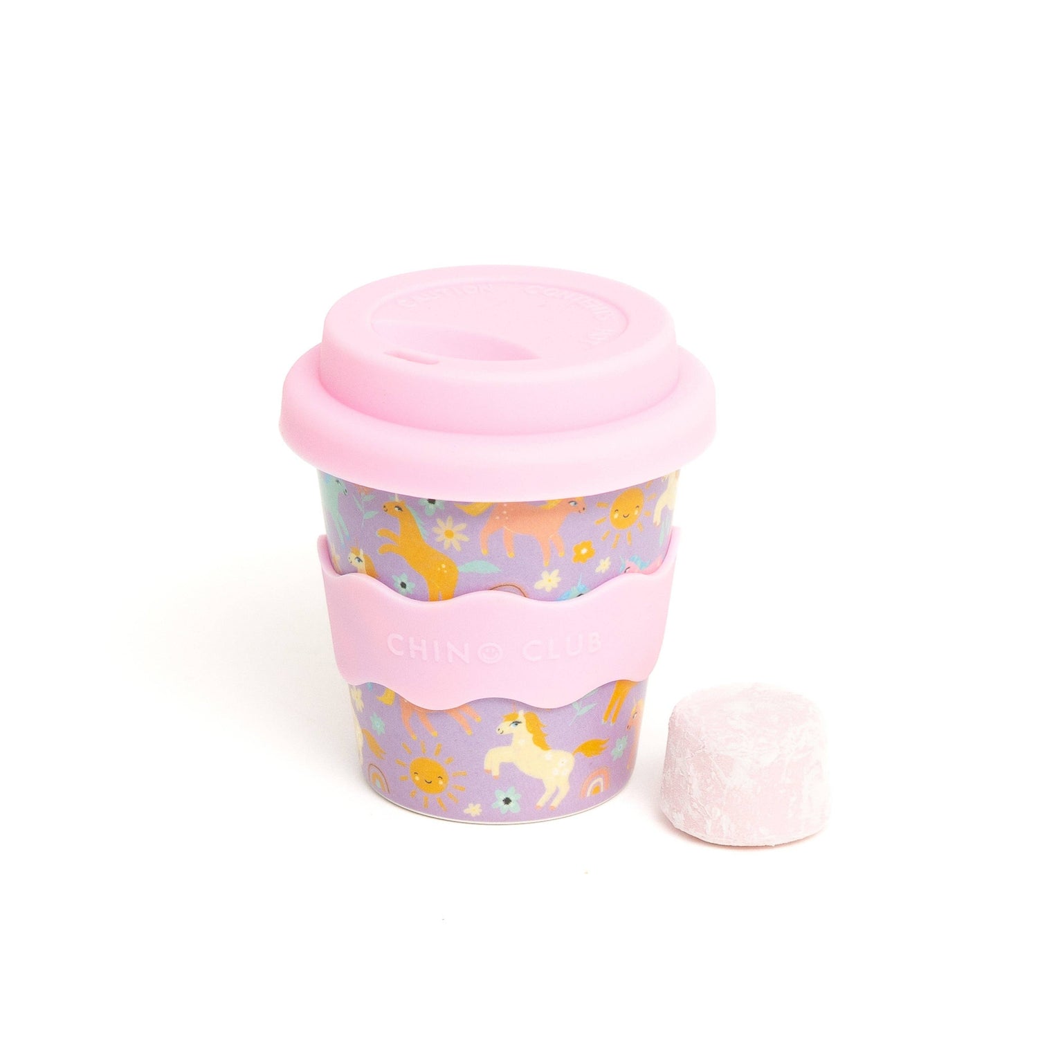 CHINO CLUB | PURPLE UNICORN BABYCHINO CUP 4OZ by CHINO CLUB - The Playful Collective