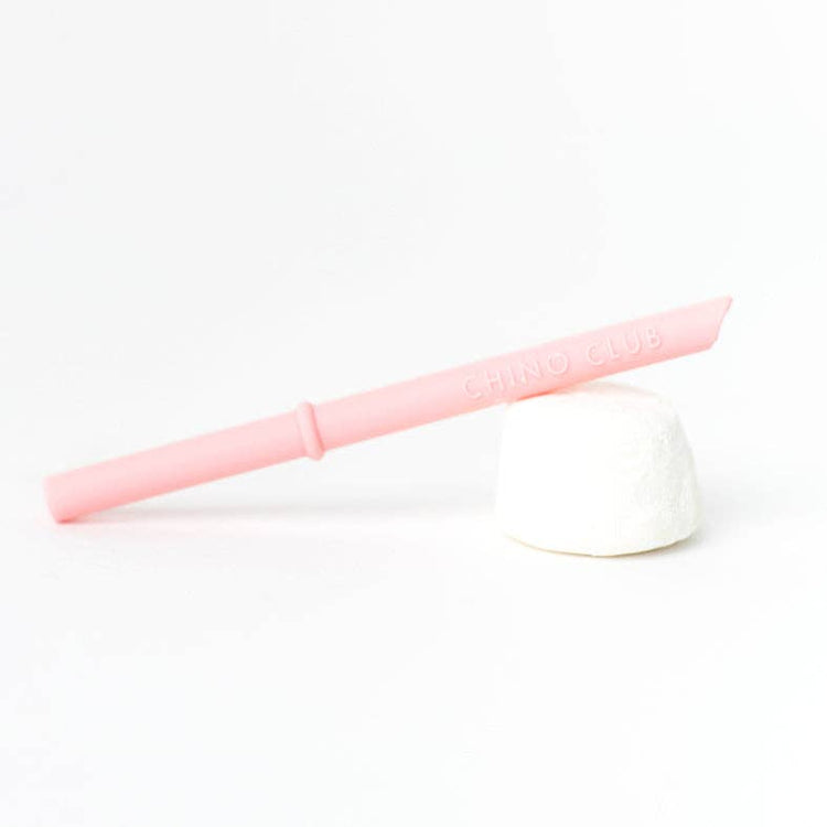 CHINO CLUB | SILICONE REPLACEMENT STRAW - PICK YOUR COLOUR Pink by CHINO CLUB - The Playful Collective