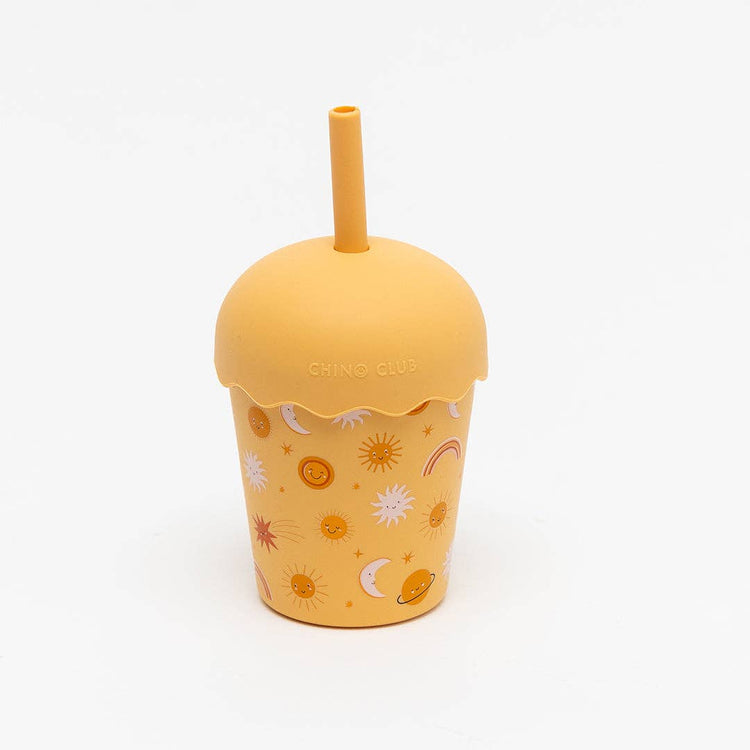 CHINO CLUB | SUNS MINI SMOOTHIE CUP & STRAW 200ML 2.0 by CHINO CLUB - The Playful Collective
