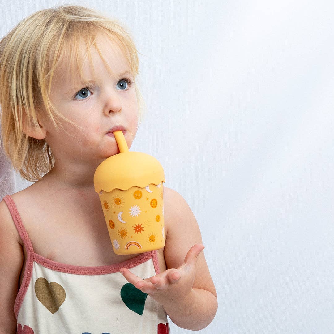CHINO CLUB | SUNS MINI SMOOTHIE CUP & STRAW 200ML 2.0 by CHINO CLUB - The Playful Collective