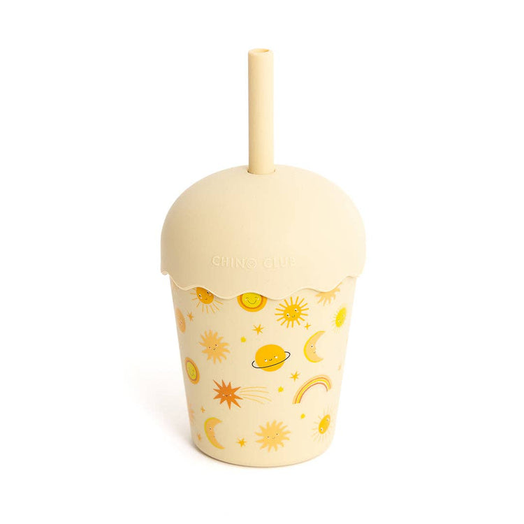 CHINO CLUB | SUNS MINI SMOOTHIE CUP & STRAW 200ML by CHINO CLUB - The Playful Collective