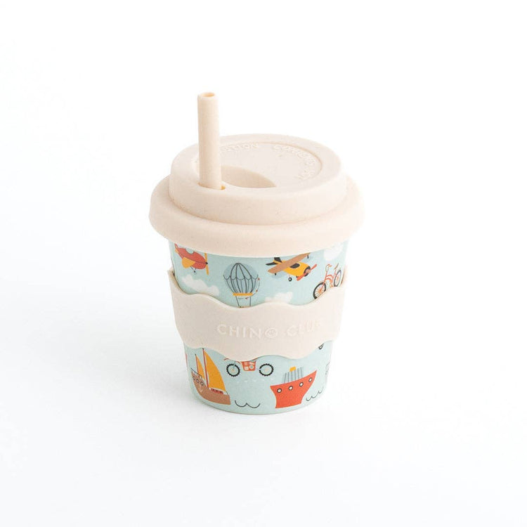 CHINO CLUB | VEHICLES BABYCINO CUP 4OZ by CHINO CLUB - The Playful Collective