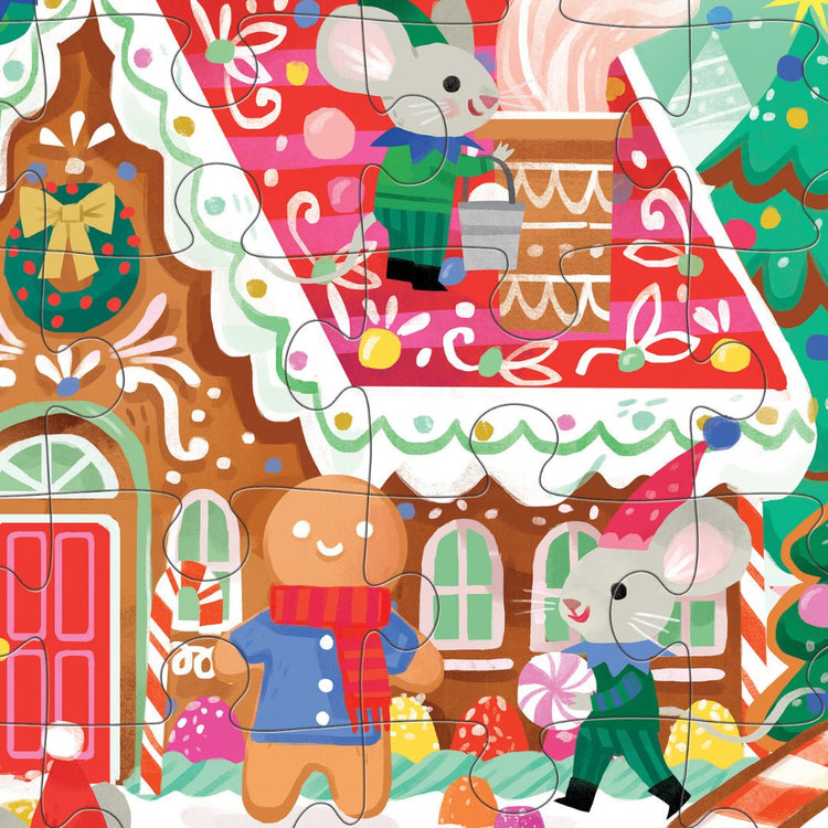 CROCODILE CREEK | CLASSIC FLOOR PUZZLE 36 PIECE - GINGERBREAD HOUSE by CROCODILE CREEK - The Playful Collective