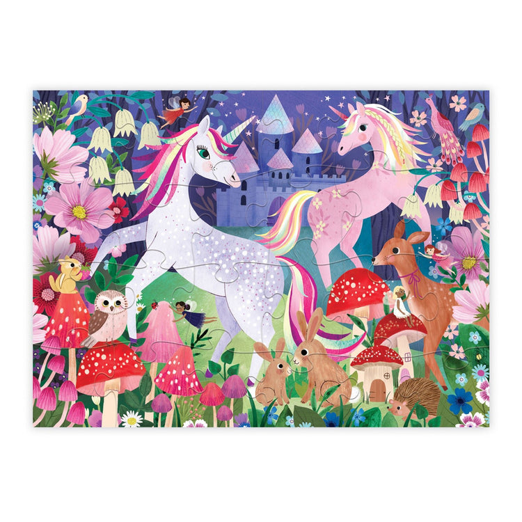 CROCODILE CREEK | LITTLE BUILDING PUZZLE 24 PC - UNICORN CASTLE by CROCODILE CREEK - The Playful Collective
