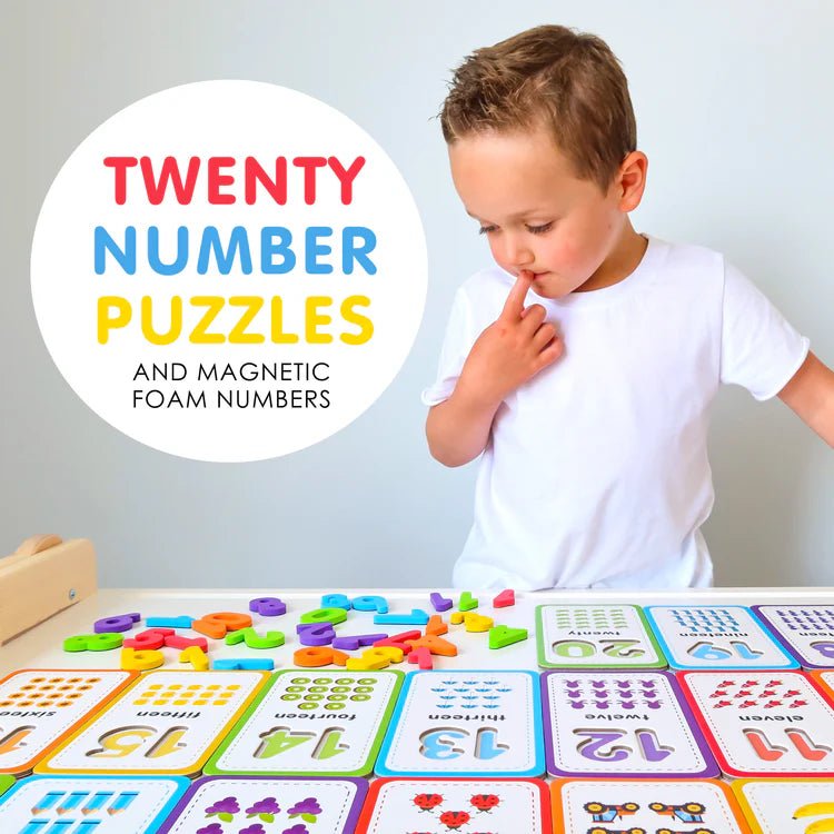 CURIOUS COLUMBUS | FLASHCARDS & 123 MAGNETIC NUMBERS by CURIOUS COLUMBUS - The Playful Collective