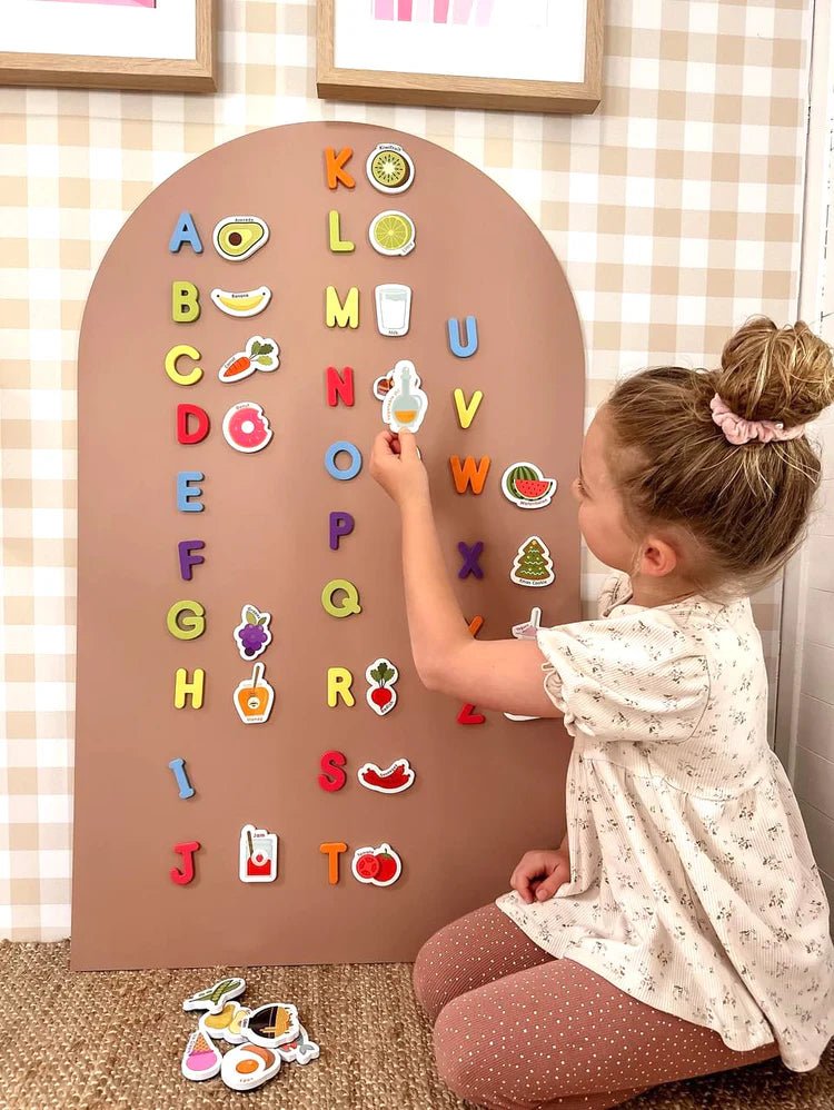 CURIOUS COLUMBUS | MAGNETIC FOOD & LETTERS by CURIOUS COLUMBUS - The Playful Collective