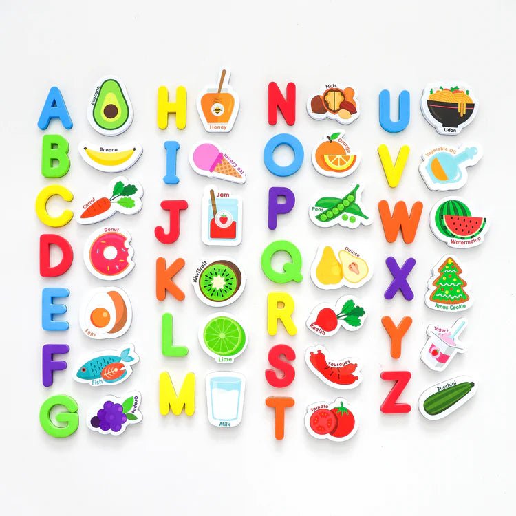 CURIOUS COLUMBUS | MAGNETIC FOOD & LETTERS by CURIOUS COLUMBUS - The Playful Collective