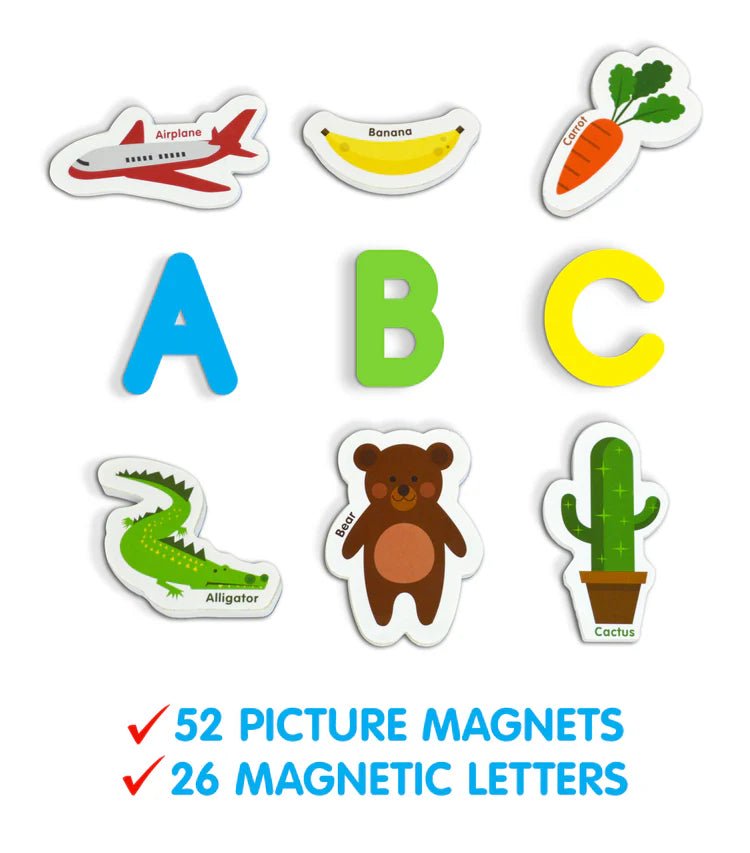 CURIOUS COLUMBUS | MAGNETIC OBJECTS & LETTERS by CURIOUS COLUMBUS - The Playful Collective