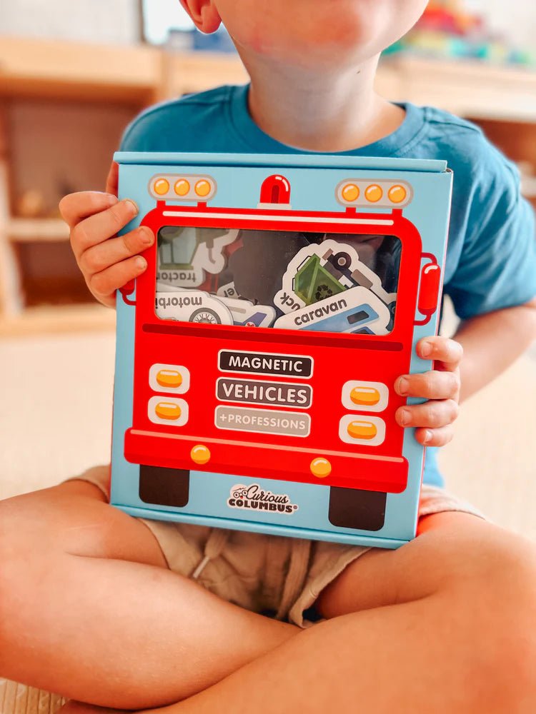 CURIOUS COLUMBUS | MAGNETIC VEHICLES & PROFESSIONS by CURIOUS COLUMBUS - The Playful Collective