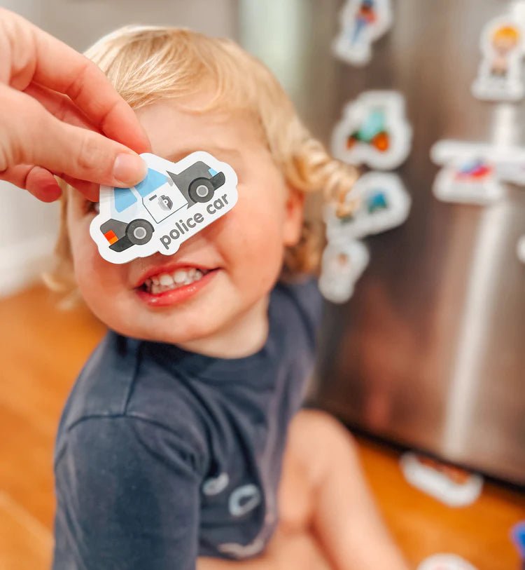 CURIOUS COLUMBUS | MAGNETIC VEHICLES & PROFESSIONS by CURIOUS COLUMBUS - The Playful Collective