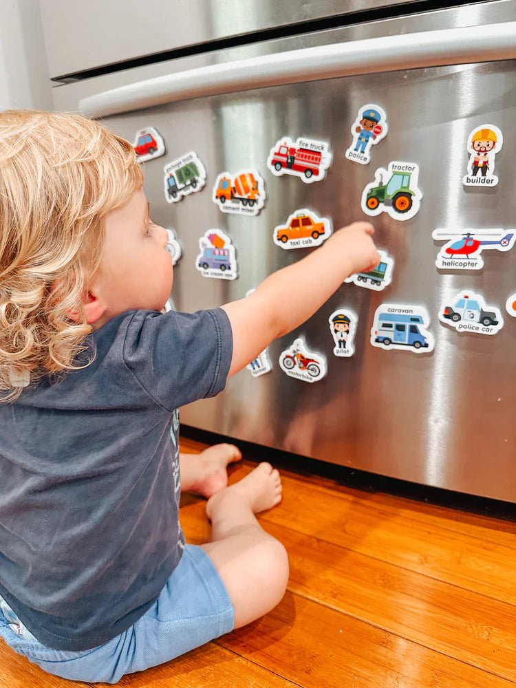 CURIOUS COLUMBUS | MAGNETIC VEHICLES & PROFESSIONS by CURIOUS COLUMBUS - The Playful Collective