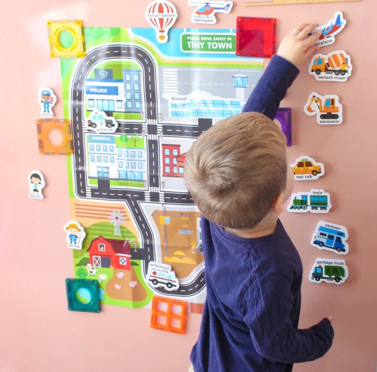 CURIOUS COLUMBUS | MAGNETIC VEHICLES & PROFESSIONS by CURIOUS COLUMBUS - The Playful Collective