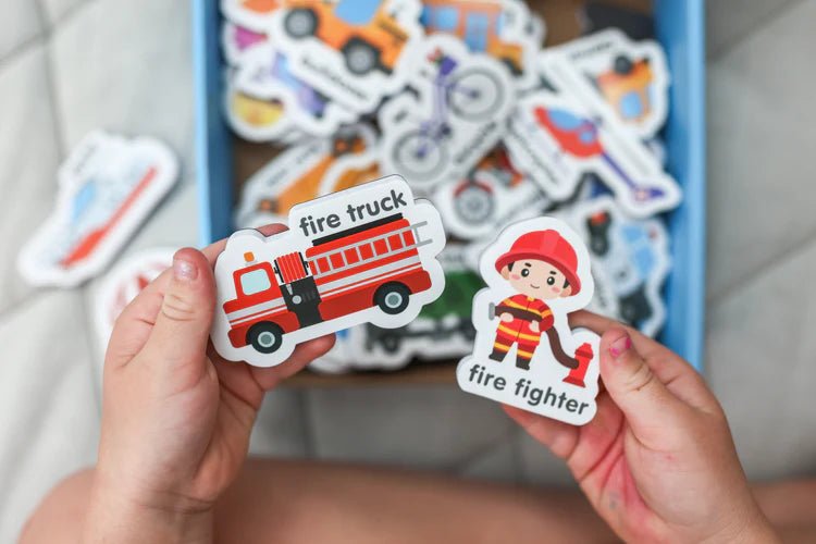 CURIOUS COLUMBUS | MAGNETIC VEHICLES & PROFESSIONS by CURIOUS COLUMBUS - The Playful Collective