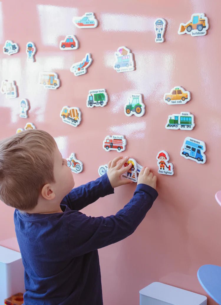 CURIOUS COLUMBUS | MAGNETIC VEHICLES & PROFESSIONS by CURIOUS COLUMBUS - The Playful Collective