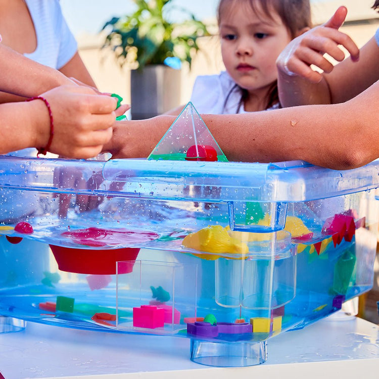 EDX EDUCATION | FUN2PLAY ACTIVITY TRAY - CLEAR TRAY & LID by EDX EDUCATION - The Playful Collective