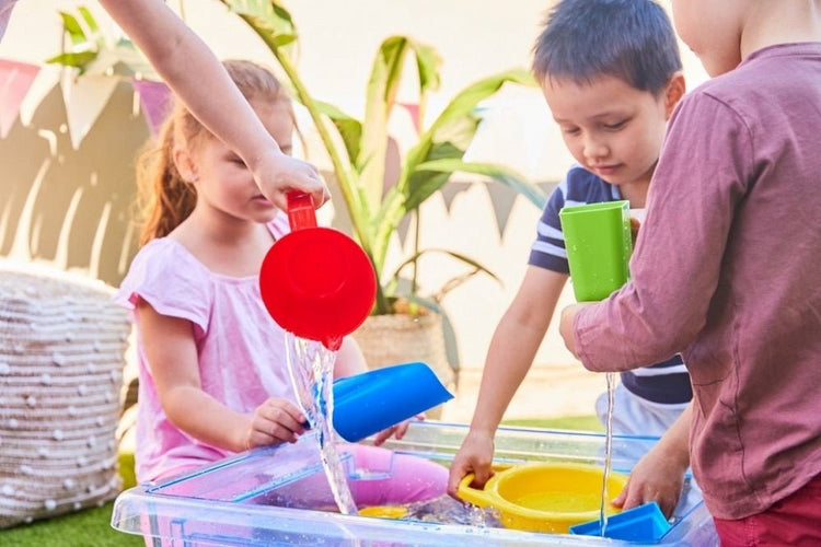 EDX EDUCATION | FUN2PLAY ACTIVITY TRAY - CLEAR TRAY & LID by EDX EDUCATION - The Playful Collective