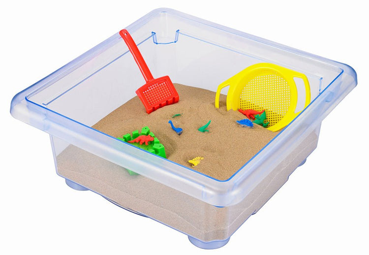 EDX EDUCATION | FUN2PLAY ACTIVITY TRAY - CLEAR TRAY & LID by EDX EDUCATION - The Playful Collective