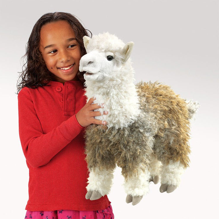 FOLKMANIS PUPPETS | ALPACA PUPPET by FOLKMANIS PUPPETS - The Playful Collective