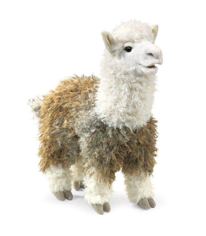 FOLKMANIS PUPPETS | ALPACA PUPPET by FOLKMANIS PUPPETS - The Playful Collective