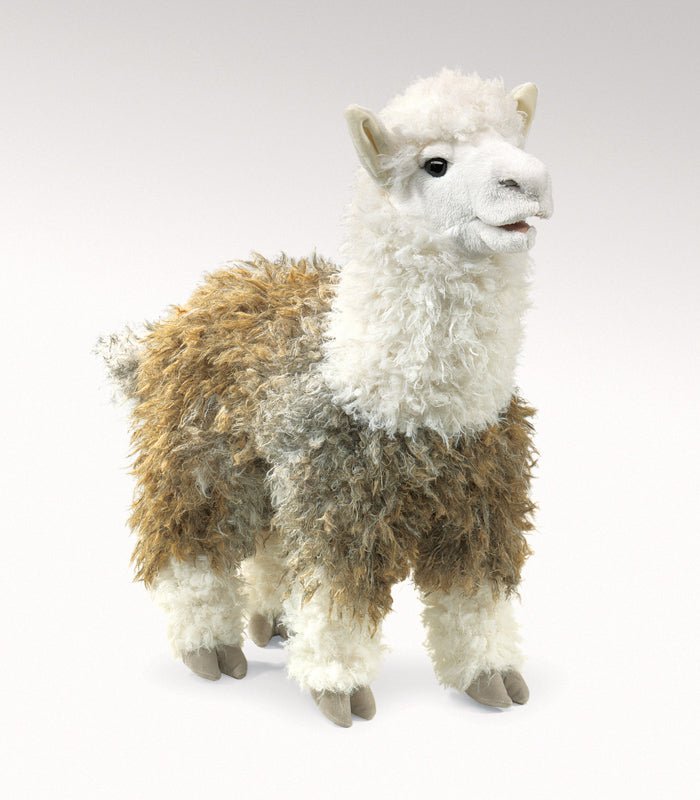 FOLKMANIS PUPPETS | ALPACA PUPPET by FOLKMANIS PUPPETS - The Playful Collective