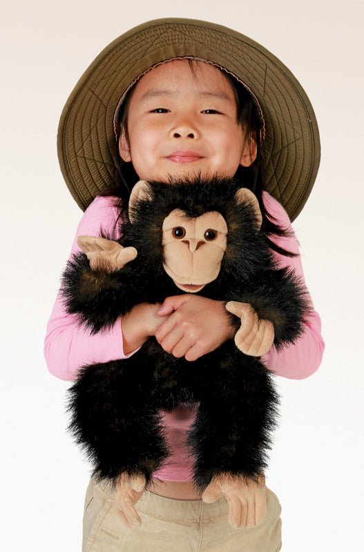 FOLKMANIS PUPPETS | BABY CHIMPANZEE PUPPET by FOLKMANIS PUPPETS - The Playful Collective