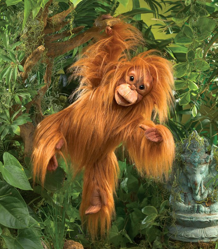 FOLKMANIS PUPPETS | BABY ORANGUTANG PUPPET by FOLKMANIS PUPPETS - The Playful Collective