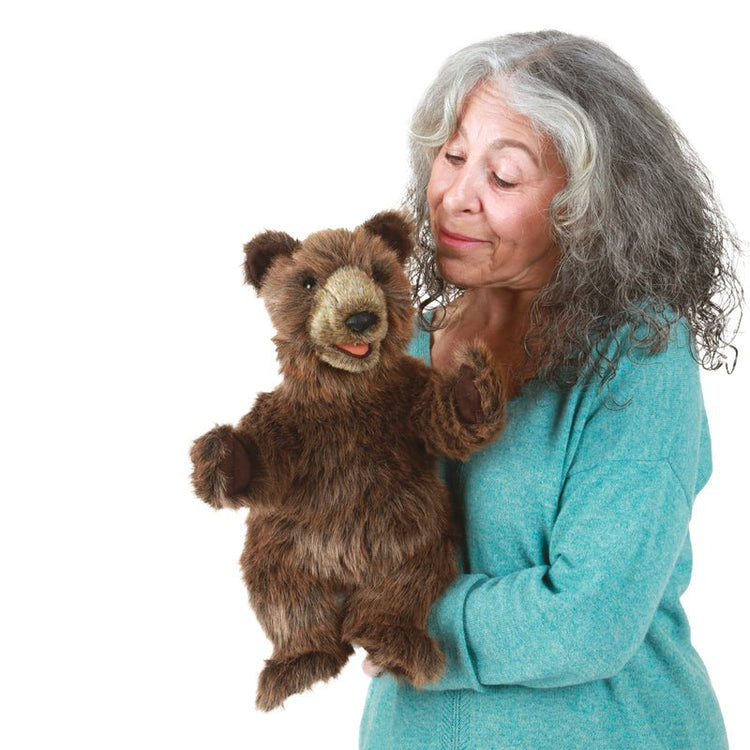 FOLKMANIS PUPPETS | BEAR CUP PUPPET by FOLKMANIS PUPPETS - The Playful Collective