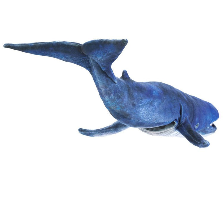 FOLKMANIS PUPPETS | BLUE WHALE PUPPET by FOLKMANIS PUPPETS - The Playful Collective