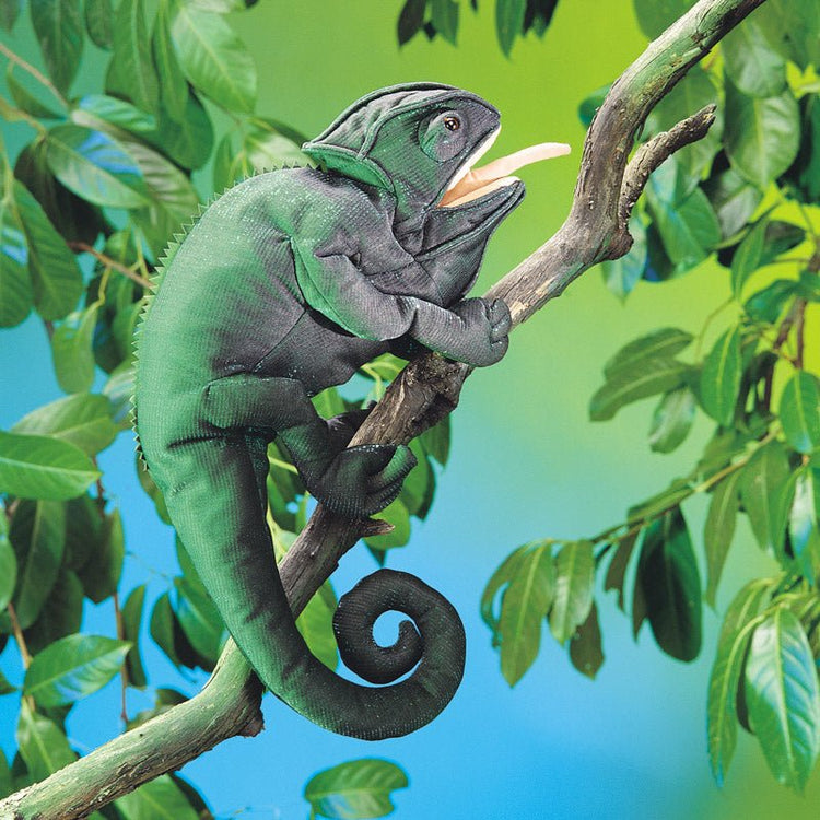 FOLKMANIS PUPPETS | CHAMELEON PUPPET by FOLKMANIS PUPPETS - The Playful Collective