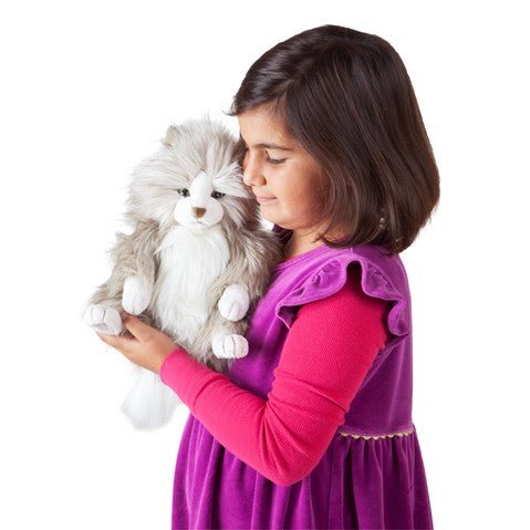 FOLKMANIS PUPPETS | FLUFFY CAT PUPPET by FOLKMANIS PUPPETS - The Playful Collective