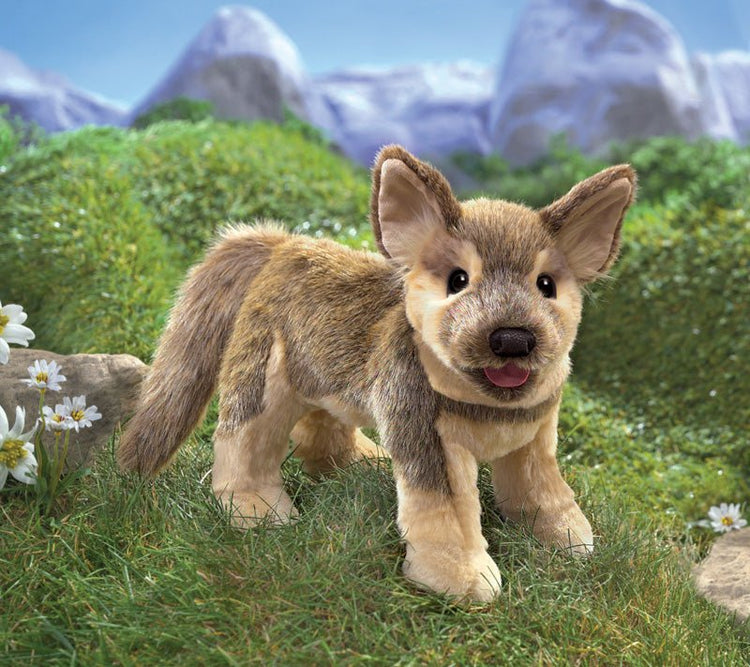 FOLKMANIS PUPPETS | GERMAN SHEPHERD PUPPY PUPPET by FOLKMANIS PUPPETS - The Playful Collective