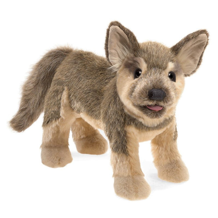 FOLKMANIS PUPPETS | GERMAN SHEPHERD PUPPY PUPPET by FOLKMANIS PUPPETS - The Playful Collective