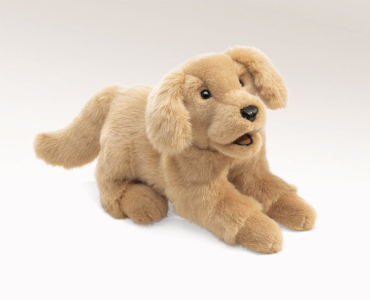 FOLKMANIS PUPPETS | GOLDEN RETRIEVER PUPPY PUPPET by FOLKMANIS PUPPETS - The Playful Collective