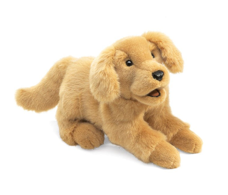 FOLKMANIS PUPPETS | GOLDEN RETRIEVER PUPPY PUPPET by FOLKMANIS PUPPETS - The Playful Collective