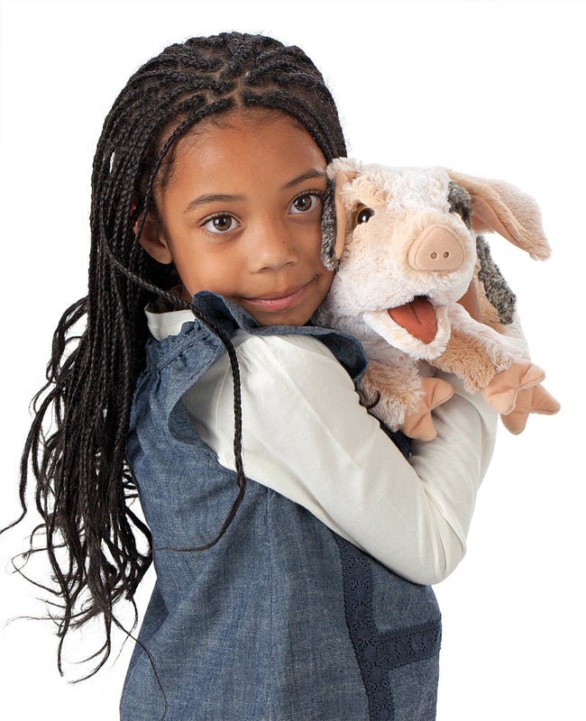 FOLKMANIS PUPPETS | GRUNTING PIG PUPPET by FOLKMANIS PUPPETS - The Playful Collective