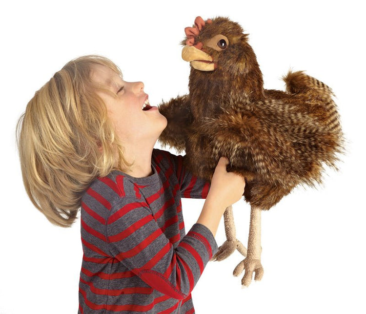 FOLKMANIS PUPPETS | HEN PUPPET by FOLKMANIS PUPPETS - The Playful Collective