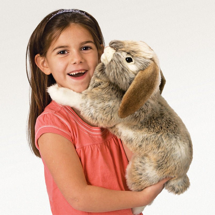 FOLKMANIS PUPPETS | HOLLAND LOP RABBIT PUPPET by FOLKMANIS PUPPETS - The Playful Collective