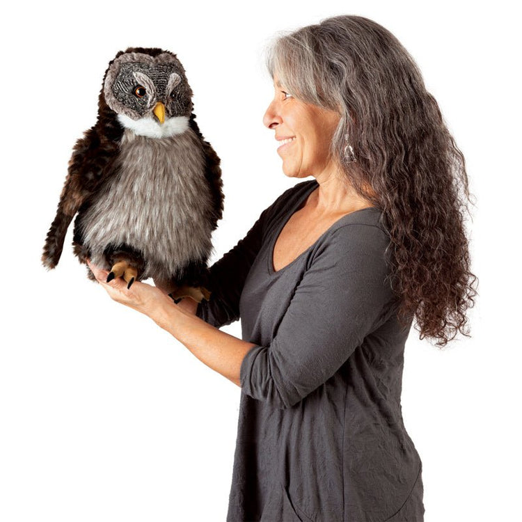 FOLKMANIS PUPPETS | HOOTING OWL PUPPET by FOLKMANIS PUPPETS - The Playful Collective