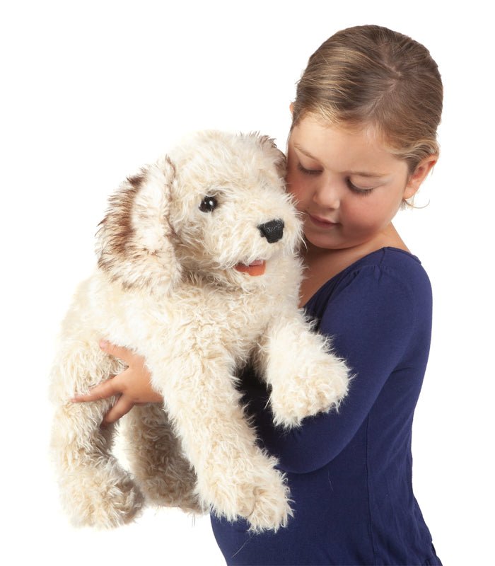 FOLKMANIS PUPPETS | LABRADOODLE PUPPET by FOLKMANIS PUPPETS - The Playful Collective