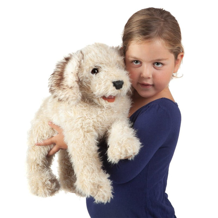 FOLKMANIS PUPPETS | LABRADOODLE PUPPET by FOLKMANIS PUPPETS - The Playful Collective