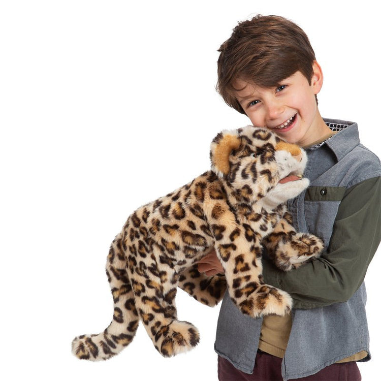 FOLKMANIS PUPPETS | LEOPARD CUB PUPPET by FOLKMANIS PUPPETS - The Playful Collective