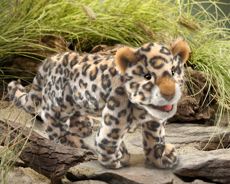 FOLKMANIS PUPPETS | LEOPARD CUB PUPPET by FOLKMANIS PUPPETS - The Playful Collective