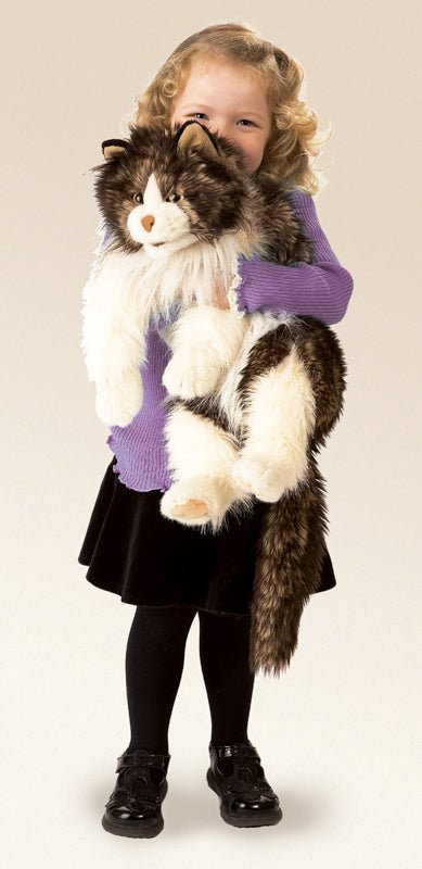 FOLKMANIS PUPPETS | RAGDOLL CAT PUPPET by FOLKMANIS PUPPETS - The Playful Collective
