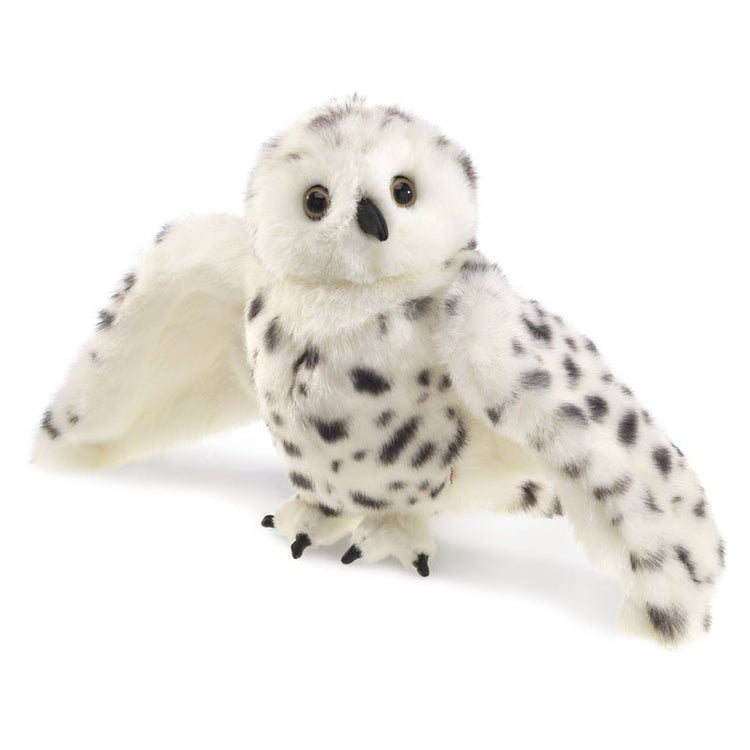 FOLKMANIS PUPPETS | SNOWY OWL PUPPET by FOLKMANIS PUPPETS - The Playful Collective
