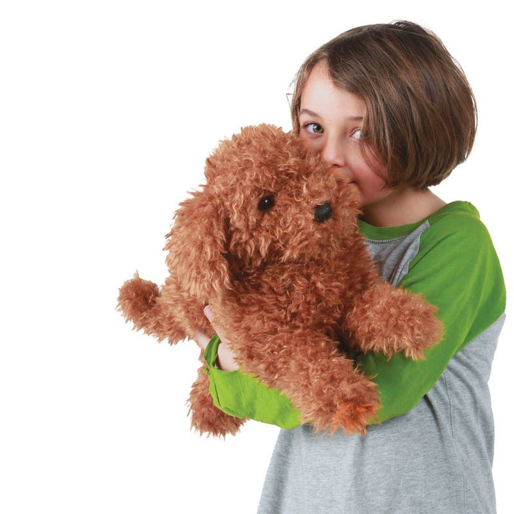 FOLKMANIS PUPPETS | TOY POODLE PUPPY PUPPET by FOLKMANIS PUPPETS - The Playful Collective