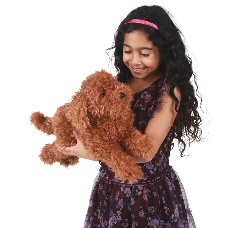 FOLKMANIS PUPPETS | TOY POODLE PUPPY PUPPET by FOLKMANIS PUPPETS - The Playful Collective