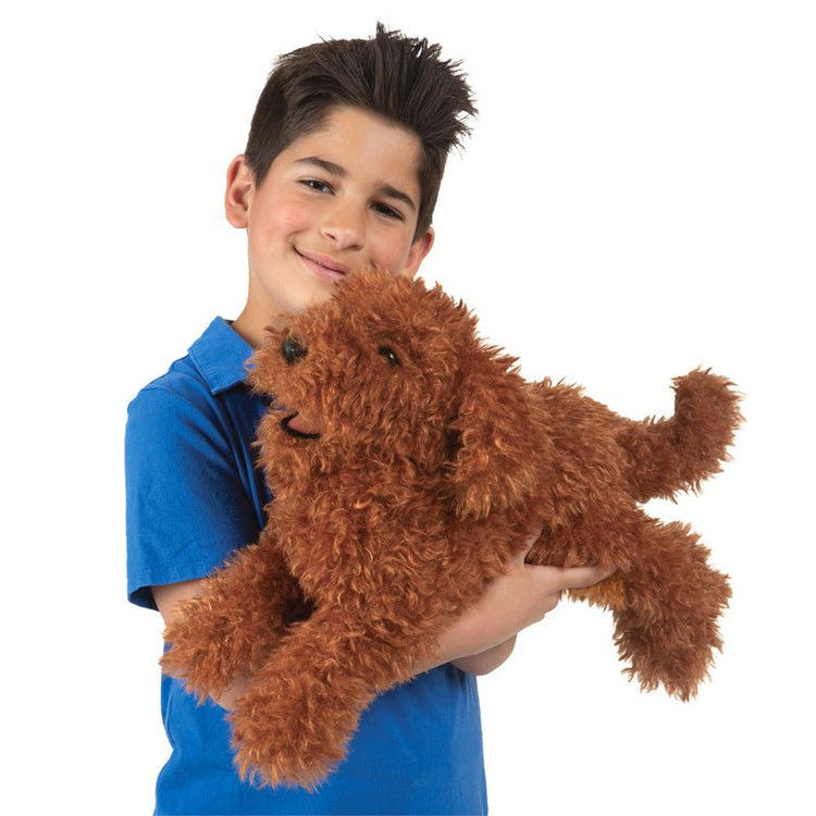 FOLKMANIS PUPPETS | TOY POODLE PUPPY PUPPET by FOLKMANIS PUPPETS - The Playful Collective