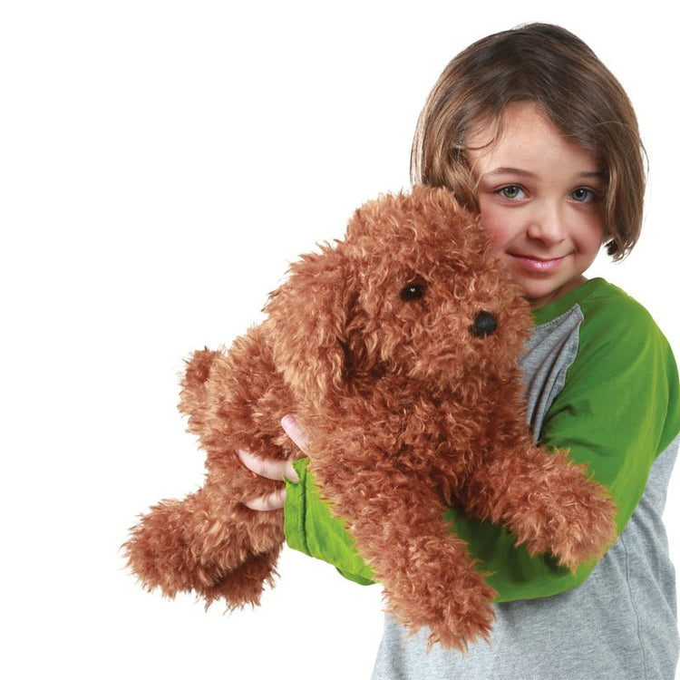 FOLKMANIS PUPPETS | TOY POODLE PUPPY PUPPET by FOLKMANIS PUPPETS - The Playful Collective