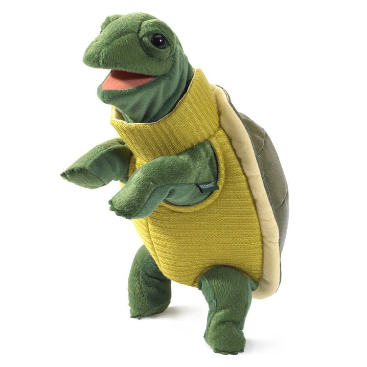 FOLKMANIS PUPPETS | TURTLENECK TURTLE PUPPET by FOLKMANIS PUPPETS - The Playful Collective