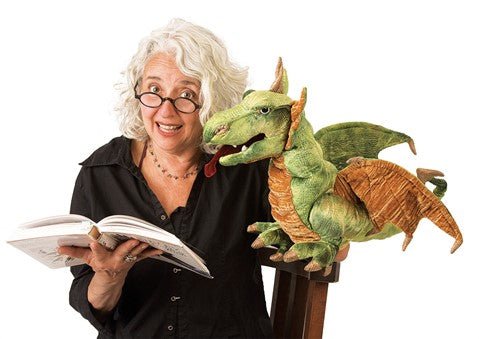 FOLKMANIS PUPPETS | WYVERN DRAGON PUPPET by FOLKMANIS PUPPETS - The Playful Collective